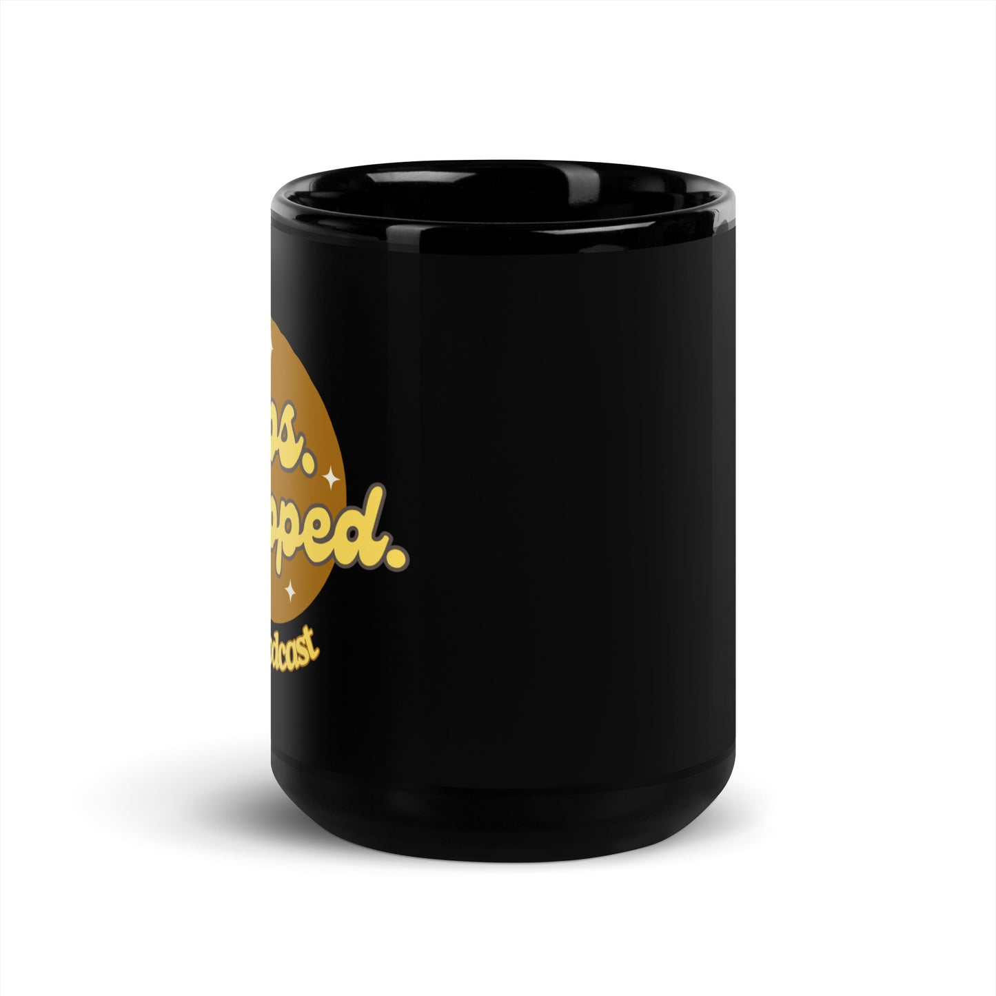 Black Glossy Mug