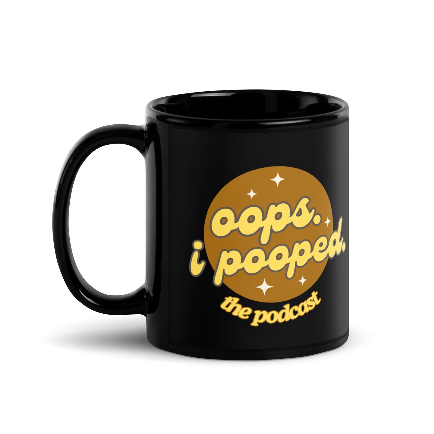 Black Glossy Mug